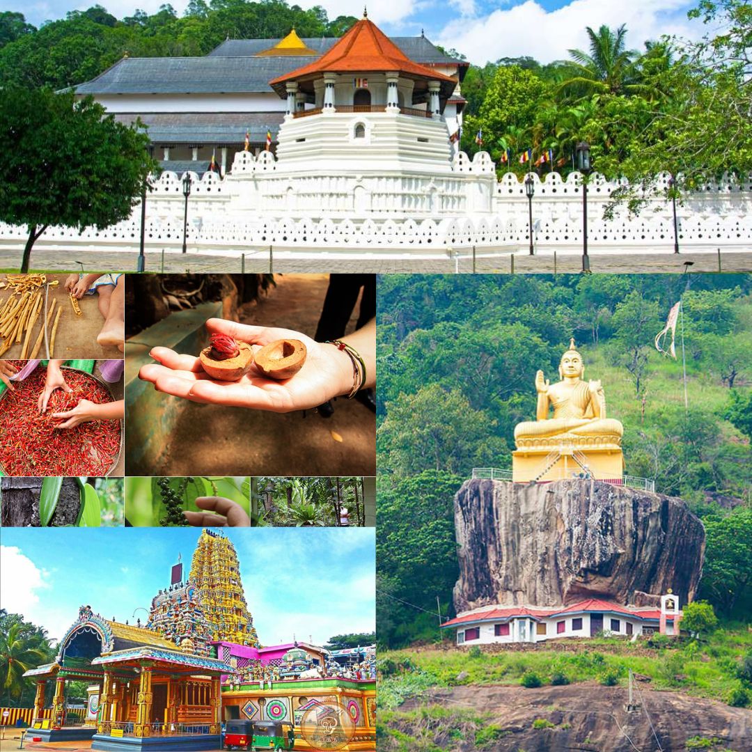 Day 4 - Kandy, Spice Garden, Mathale Ash Temple, Muththu ammar kovil